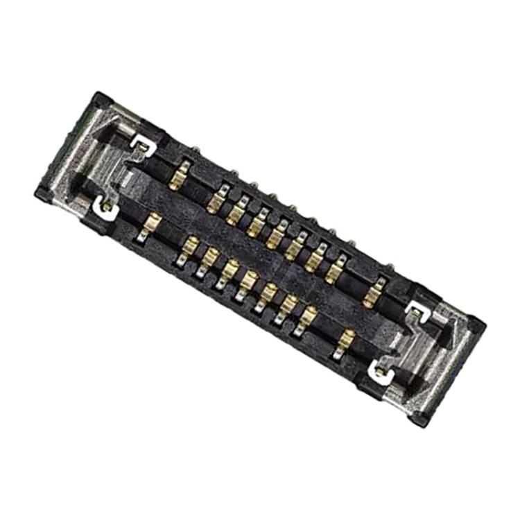 For iPhone 12 / 13 Pro / 13 Pro Max / 13 mini / 14 / 14 Plus / 14 Pro Max 14 Pin Laser Radar Scanner FPC Connector On Motherboard