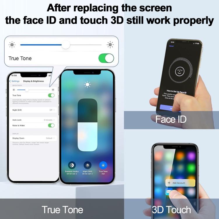 JK Soft OLED LCD Screen For iPhone 13 Pro, For iPhone 13 Pro