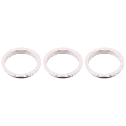 3 PCS Rear Camera Glass Lens Metal Protector Hoop Ring for iPhone 12 Pro Max, For iPhone 12 Pro Max