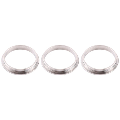 3 PCS Rear Camera Glass Lens Metal Protector Hoop Ring for iPhone 12 Pro Max, For iPhone 12 Pro Max
