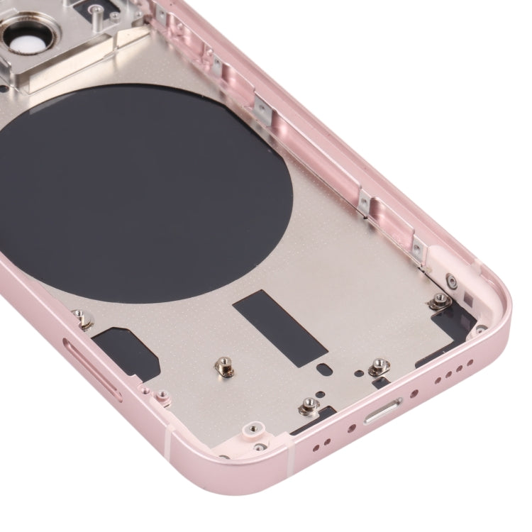 Back Housing Cover with SIM Card Tray & Side  Keys & Camera Lens for iPhone 13 Mini