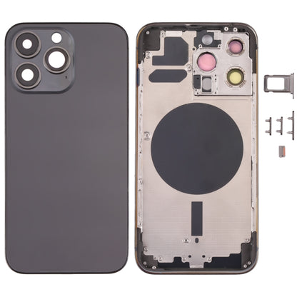 Back Housing Cover with SIM Card Tray & Side  Keys & Camera Lens for iPhone 13 Pro, For iPhone 13 Pro(with SIM Card Tray), For iPhone 13 Pro (with SIM Card Tray), For iPhone 13 Pro