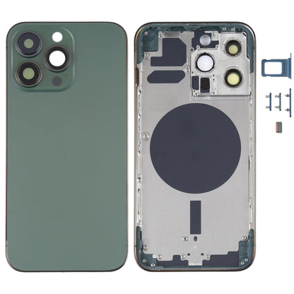 Back Housing Cover with SIM Card Tray & Side  Keys & Camera Lens for iPhone 13 Pro, For iPhone 13 Pro(with SIM Card Tray), For iPhone 13 Pro (with SIM Card Tray), For iPhone 13 Pro