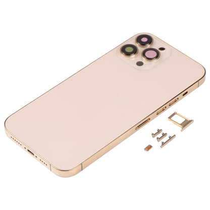 Back Housing Cover with SIM Card Tray & Side  Keys & Camera Lens for iPhone 13 Pro Max