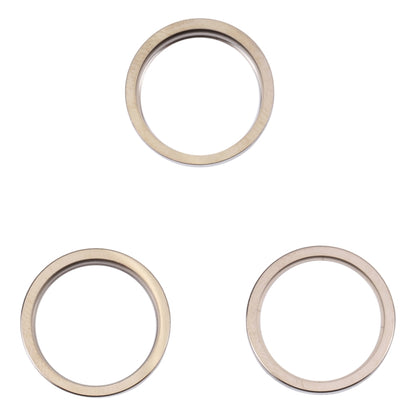 For iPhone 14 Pro 3PCS Rear Camera Glass Lens Metal Outside Protector Hoop Ring, For iPhone 14 Pro