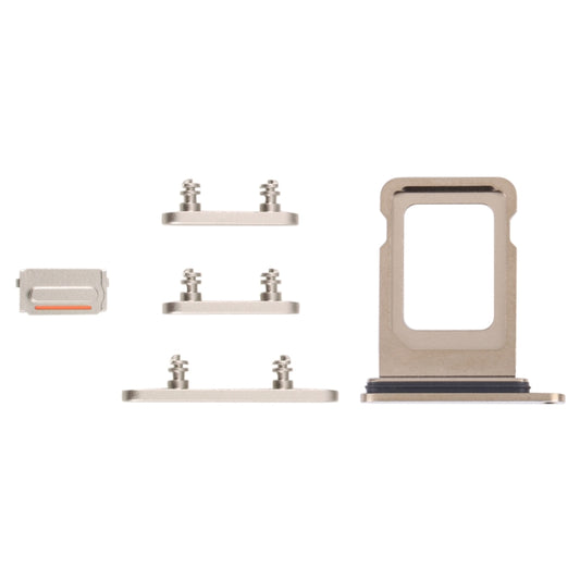 SIM Card Tray + SIM Card Tray + Side Keys for iPhone 14 Pro Max, For iPhone 14 Pro Max