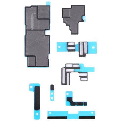 For iPhone 14 Pro Max 10pcs Mainboard Sponge Foam Pads + Heat Sink Graphite Sticker, For iPhone 14 Pro Max