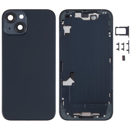 For iPhone 14 Battery Back Cover with Middle Frame / Side Keys, For iPhone 14 (with Middle Frame)