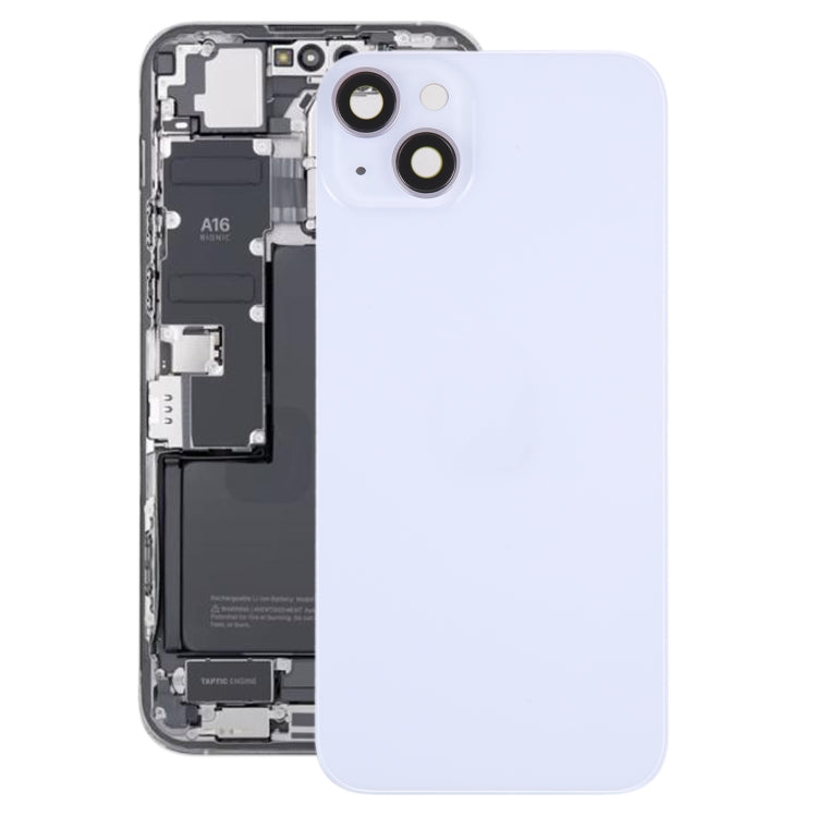 Glass Battery Back Cover with Holder for iPhone 14, For iPhone 14