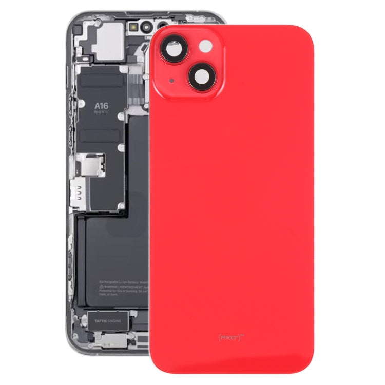 Glass Battery Back Cover with Holder for iPhone 14, For iPhone 14