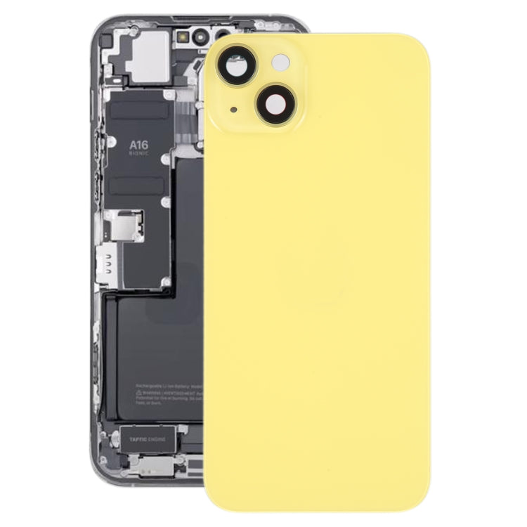 Glass Battery Back Cover with Holder for iPhone 14, For iPhone 14