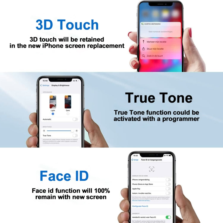 JK Soft OLED LCD Screen For iPhone 14