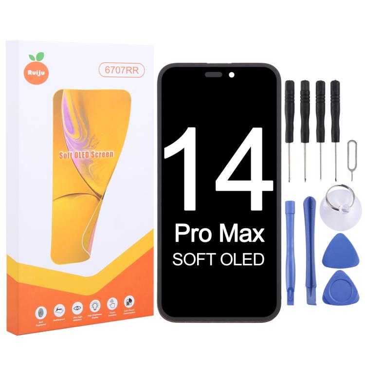 Ruiju Soft OLED Screen For iPhone 14 Pro Max