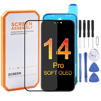 HXL Soft OLED Screen For iPhone 14 Pro, For iPhone 14 Pro
