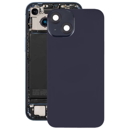 For iPhone 14 Plus Glass Battery Back Cover with Flash Bracket + Wireless Charging Module, For iPhone 14 Plus