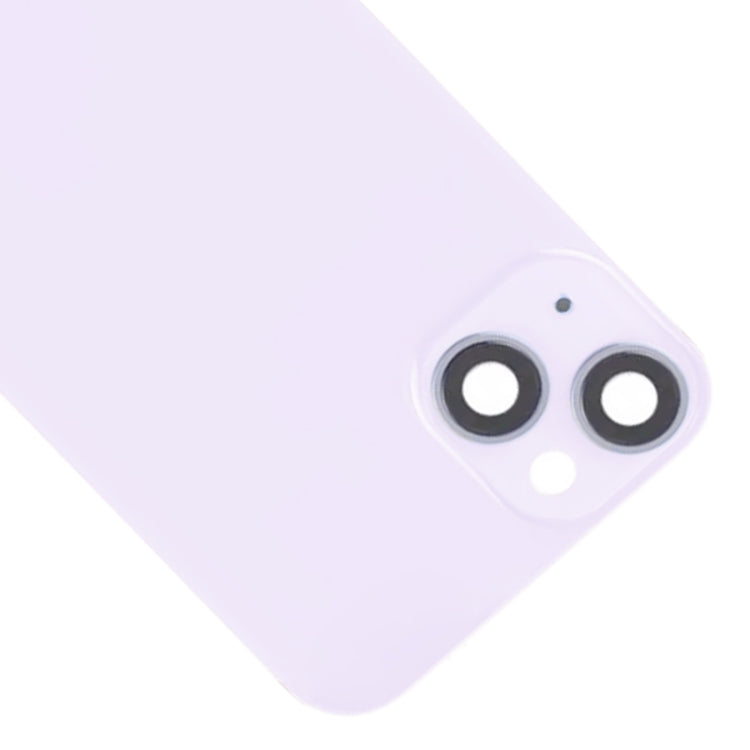 For iPhone 14 Glass Battery Back Cover with Flash Bracket + Wireless Charging Module, For iPhone 14