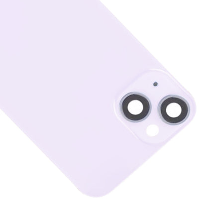 For iPhone 14 Glass Battery Back Cover with Flash Bracket + Wireless Charging Module, For iPhone 14