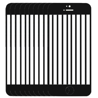10 PCS for iPhone 5C Front Screen Outer Glass Lens, 10 PCS for iPhone 5C