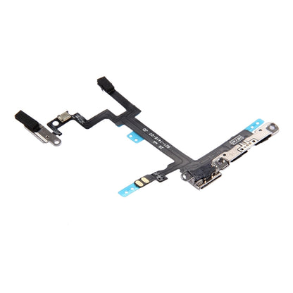 Power Button & Volume Button Flex Cable with Brackets for iPhone 5, For iPhone 5