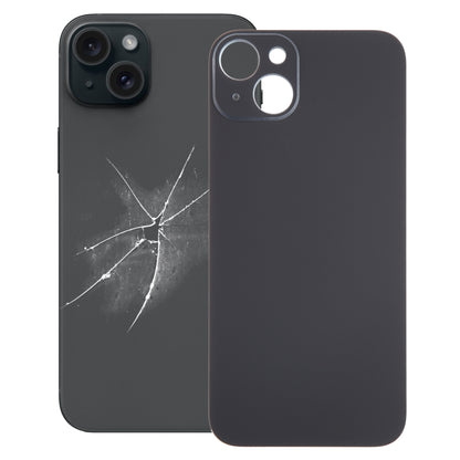 Easy Replacement Big Camera Hole Glass Back Battery Cover for iPhone 15 Plus, For iPhone 15 Plus(Not Disassemble)