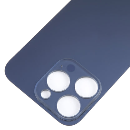 For iPhone 15 Pro Easy Replacement Big Camera Hole Glass Back Battery Cover, For iPhone 15 Pro(Not Disassemble)