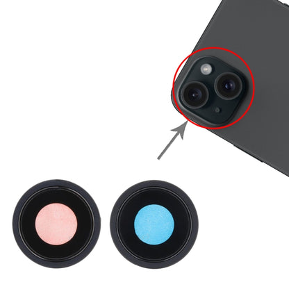 For iPhone 15 / 15 Plus 1set Camera Lens Cover, For iPhone 15 / 15 Plus, For iPhone 15 / 15 Plus (Pink), For iPhone 15 / 15 Plus(Green), For iPhone 15 / 15 Plus(Blue)