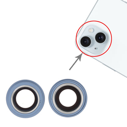 For iPhone 15 / 15 Plus 1set Camera Lens Cover, For iPhone 15 / 15 Plus, For iPhone 15 / 15 Plus (Pink)