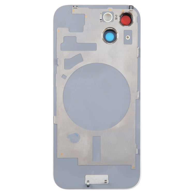 For iPhone 15 Plus Glass Battery Back Cover with Camera Lens Cover