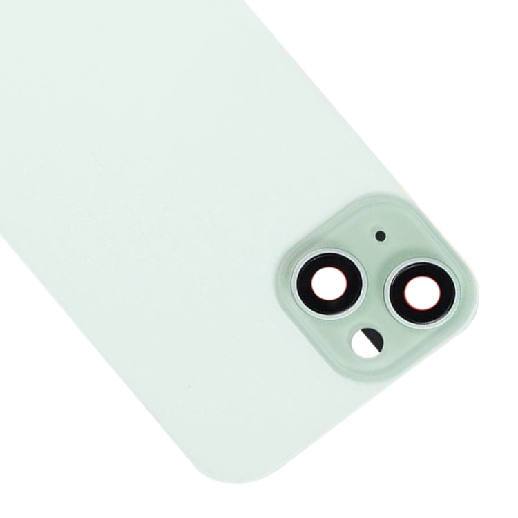 For iPhone 15 Plus Glass Battery Back Cover with Flash Bracket + Wireless Charging Module, For iPhone 15 Plus