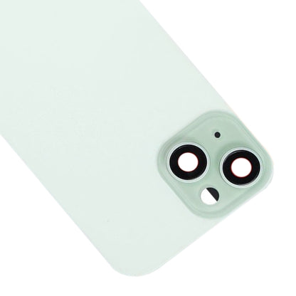 For iPhone 15 Plus Glass Battery Back Cover with Flash Bracket + Wireless Charging Module, For iPhone 15 Plus