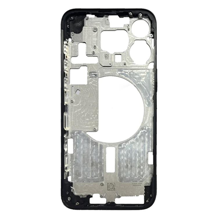 For iPhone 15 Pro Max Middle Frame Bezel Plate with Side Keys + Card Tray, Version:CE EU Version