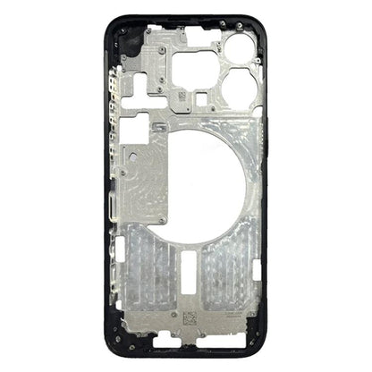 For iPhone 15 Pro Max Middle Frame Bezel Plate with Side Keys + Card Tray, Version:CE EU Version
