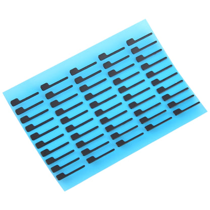For iPhone 15 Pro 100sets LCD Bottom Black Adhesive Sticker(01), For iPhone 15 Pro(01)