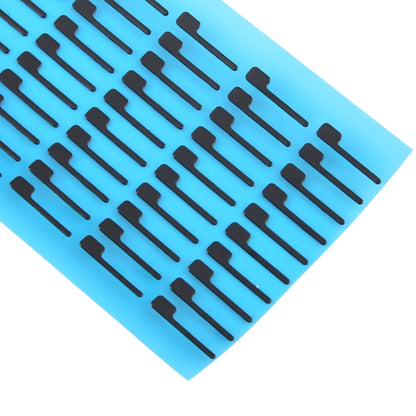 For iPhone 15 Pro 100sets LCD Bottom Black Adhesive Sticker(01), For iPhone 15 Pro(01)