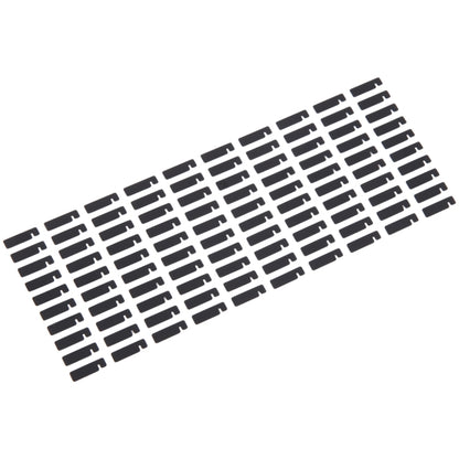 For iPhone 15 Pro Max 100sets LCD Side Black Adhesive Sticker(03), For iPhone 15 Pro Max (03)