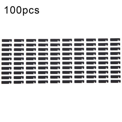 For iPhone 15 Pro Max 100sets LCD Side Black Adhesive Sticker(03), For iPhone 15 Pro Max (03)