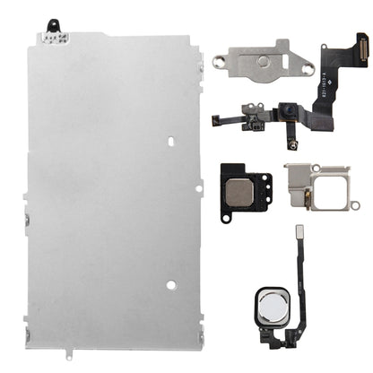 6 in 1 for iPhone 5s LCD Repair Accessories Part Set, For iPhone 5s (White), For iPhone 5s (Black)