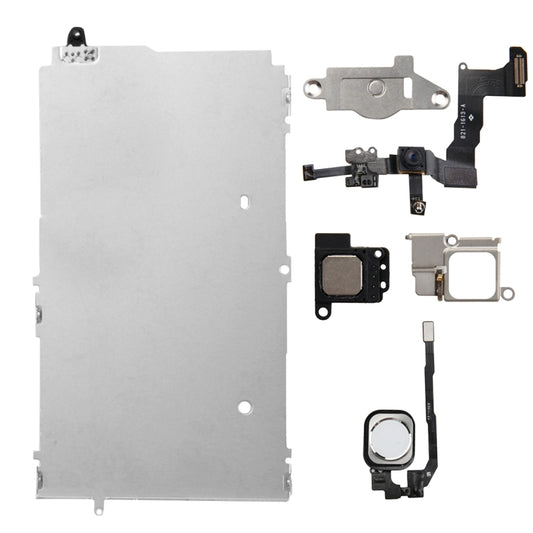 6 in 1 for iPhone 5s LCD Repair Accessories Part Set, For iPhone 5s (White), For iPhone 5s (Black)