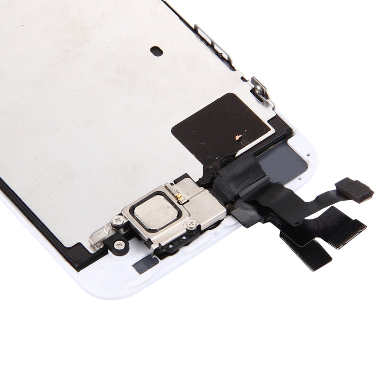 LCD Screen with Front Camera for iPhone 5S, 4 in 1 for i5s White