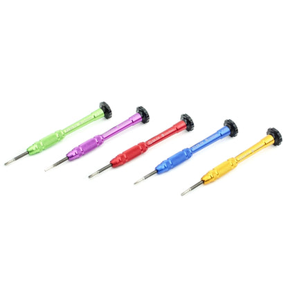 JIAFA JF-609-2.5 Hollow Cross Tip 2.5 Middle Bezel Repair Screwdriver, JF-609-2.5, 2.5 Hollow Cross (Green), 2.5 Hollow Cross Red, 2.5 Hollow Cross Magenta