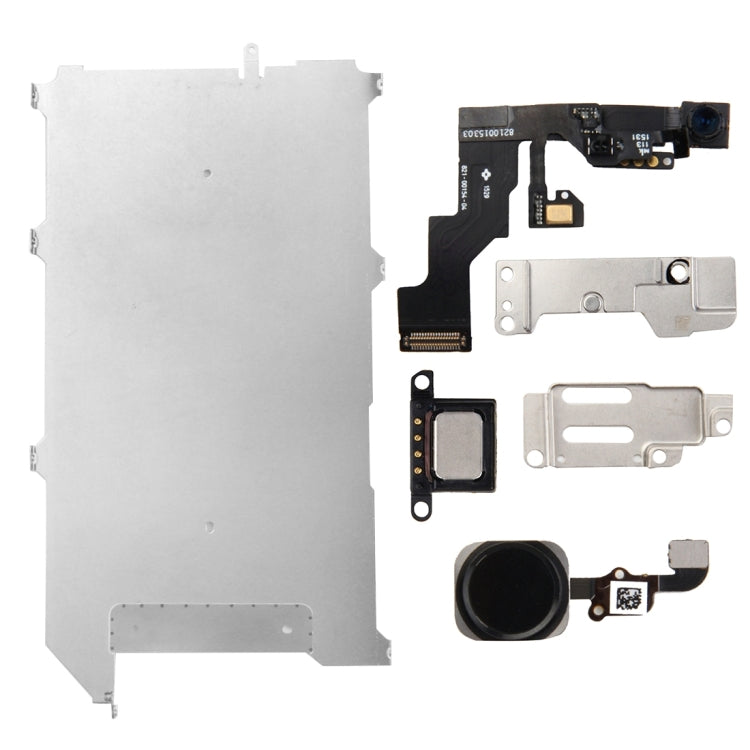 6 in 1 for iPhone 6s Plus LCD Repair Accessories Part Set, For iPhone 6s Plus (White Set), For iPhone 6s Plus (Black Set)