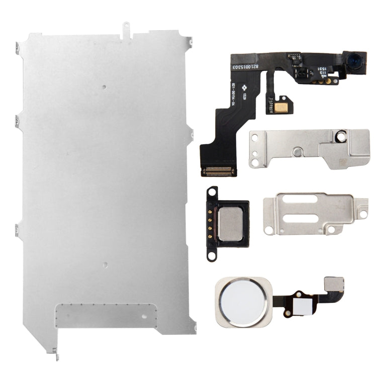 6 in 1 for iPhone 6s Plus LCD Repair Accessories Part Set, For iPhone 6s Plus (White Set), For iPhone 6s Plus (Black Set)