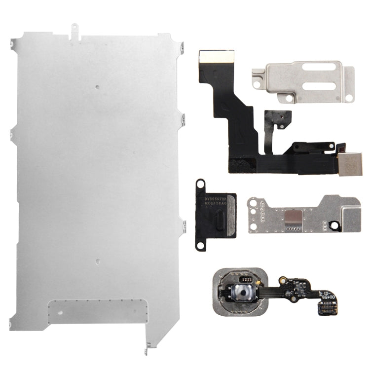 6 in 1 for iPhone 6s Plus LCD Repair Accessories Part Set, For iPhone 6s Plus (White Set), For iPhone 6s Plus (Black Set)