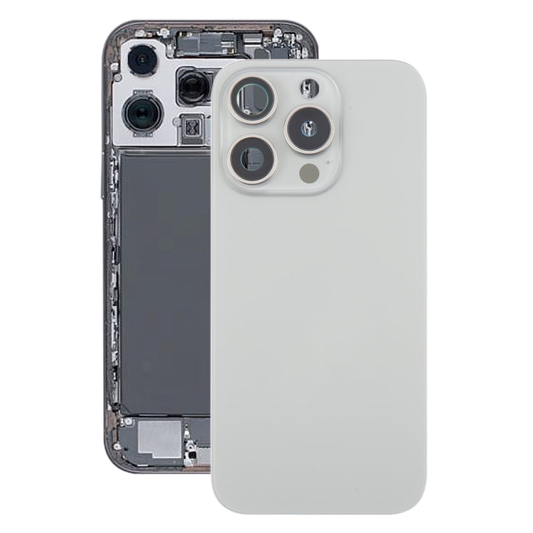 For iPhone 16 Pro Max Original Glass Battery Back Cover with Camera Lens Cover + MagSafe Magnet, For iPhone 16 Pro Max(with MagSafe)