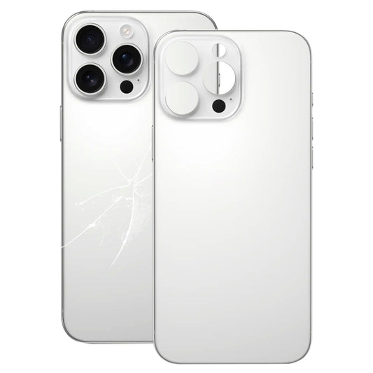 For iPhone 16 Pro Max Easy Replacement Big Camera Hole Glass Back Battery Cover, For iPhone 16 Pro Max (Not Disassemble)