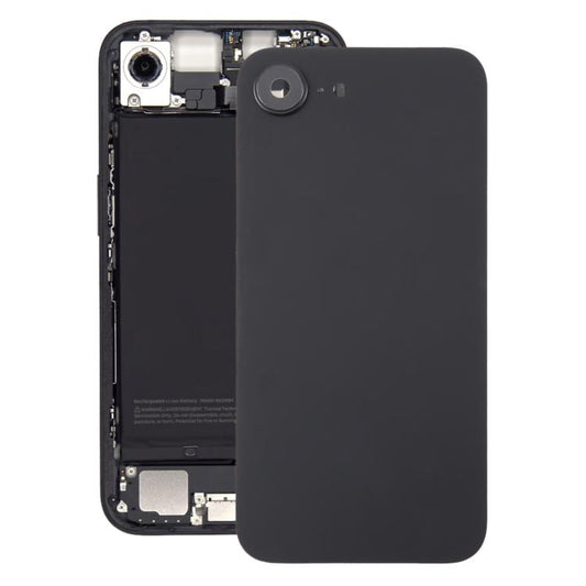 For iPhone 16e Glass Battery Back Cover, For iPhone 16e(with Camera Lens), For iPhone 16e(with Camera Lens Frame)