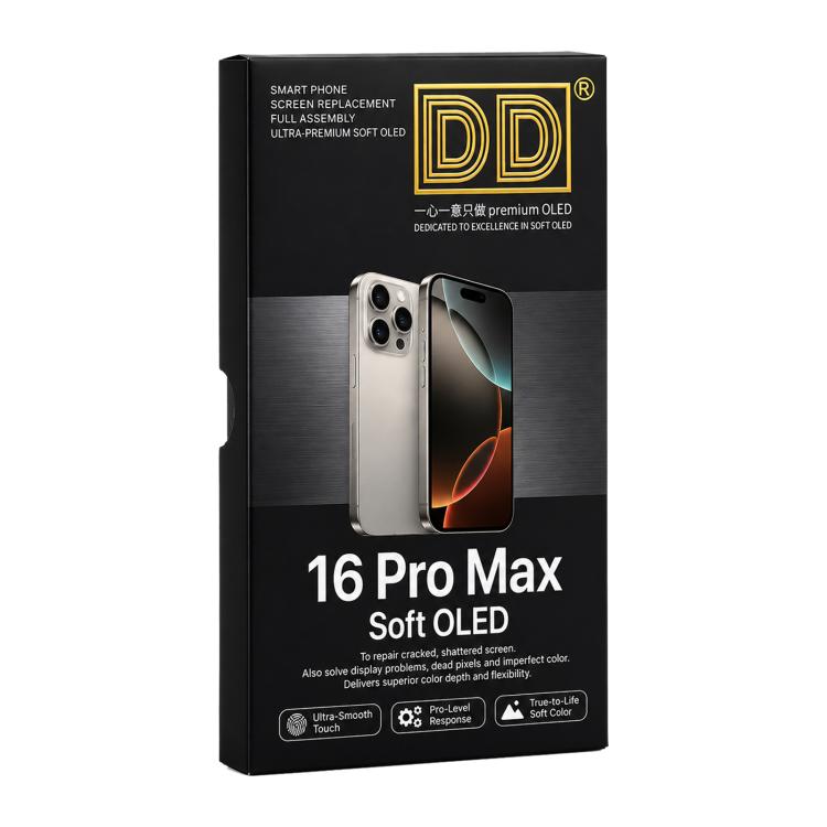 For iPhone 16 Pro Max DD Soft OLED Screen, For iPhone 16 Pro Max (Soft OLED)