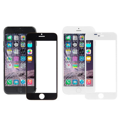 5 PCS Black + 5 PCS White for iPhone 6 Plus Front Screen Outer Glass Lens, For iPhone 6 Plus (10PCS)
