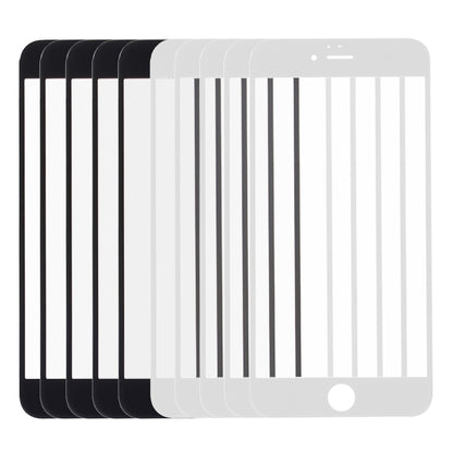 5 PCS Black + 5 PCS White for iPhone 6s & 6 Front Screen Outer Glass Lens
