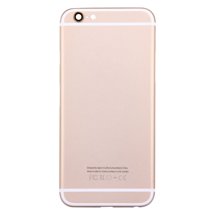 5 in 1 for iPhone 6s (Back Cover + Card Tray + Volume Control Key + Power Button + Mute Switch Vibrator Key) Full Assembly Housing Cover, For iPhone 6s (with Side keys), For iPhone 6s, For iPhone 6s (with side Key)